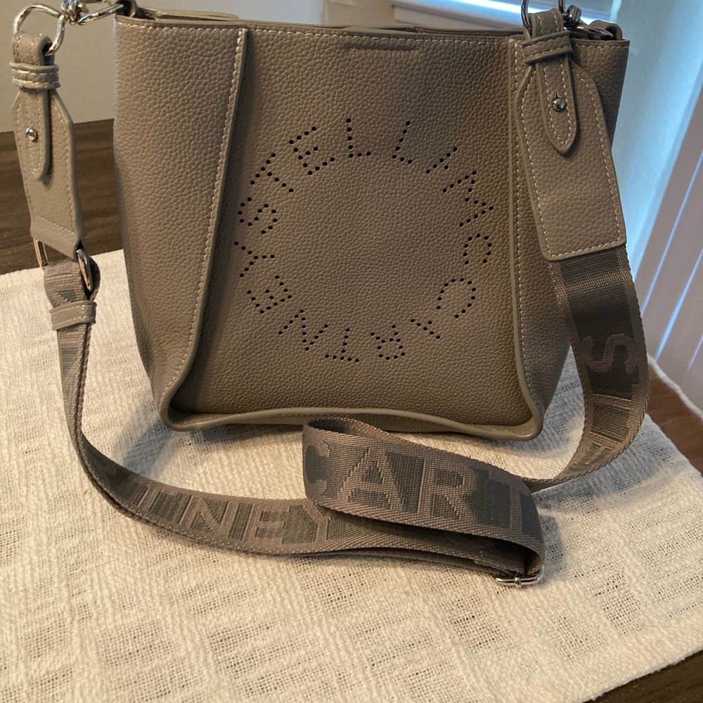 NWOT Stella McCartney Square Logo Bag